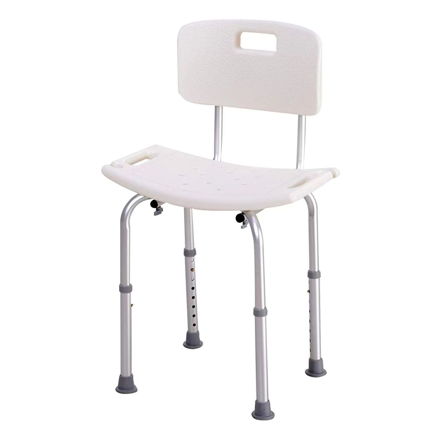 Wholesale  height adjustable shower chair with backrest bathroom shower chair for elder extra wide bath and shower seat