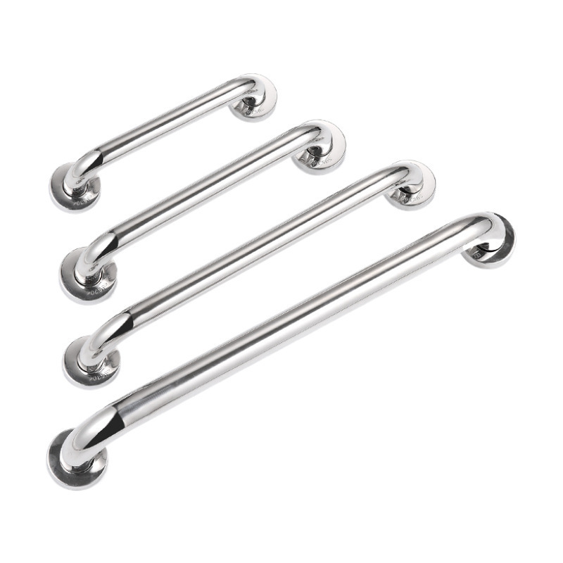 Custom Stainless Steel Grab Bars Support Up Bathroom Shower Hand Grip Handle Assist Grab Rails