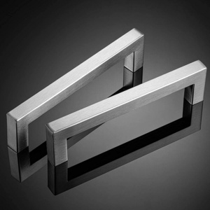 High quality cheap factory price wholesale modern steel hardware furniture accessories iron pull handle kitchen cabinet handle