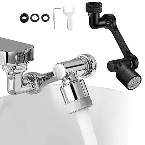 Factory Hot Selling Rotating Bathroom Sprayer Faucet Extender Kitchen Tap faucet extension