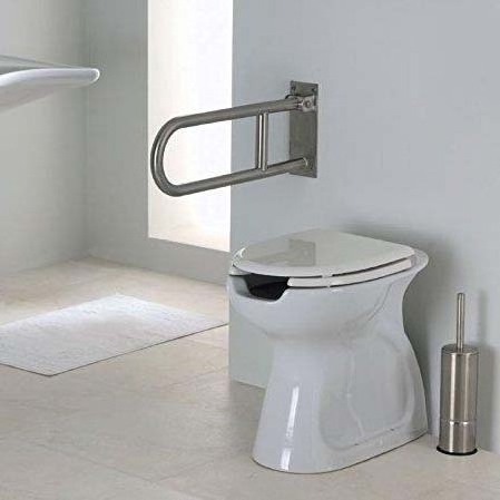 handicap adjustable toilet safety handrail toilet with folding grab bar of disabled accessories