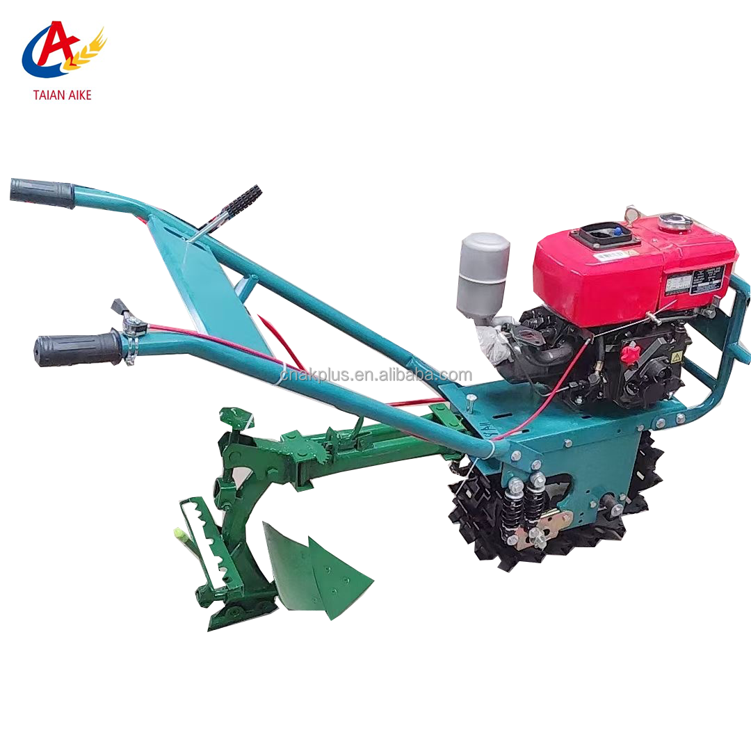 Small agriculture machinery gasoline diesel mini plough machine