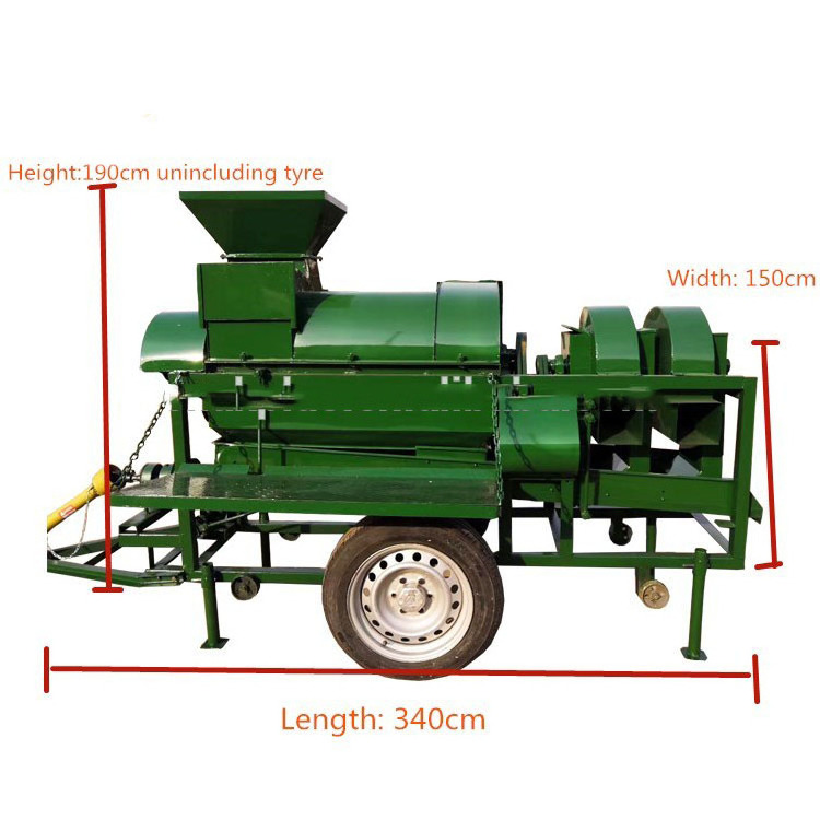 Large multifunction sheller price big corn thresher/sweet corn rice paddy wheat thresher/corn soybean thresher machine