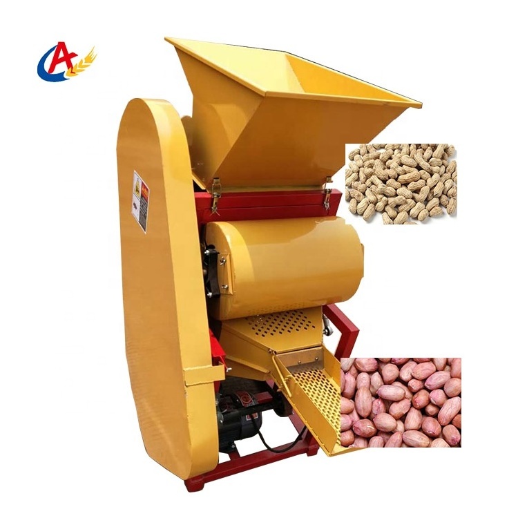 High capacity peanut sheller groundnut hulling/shelling machine