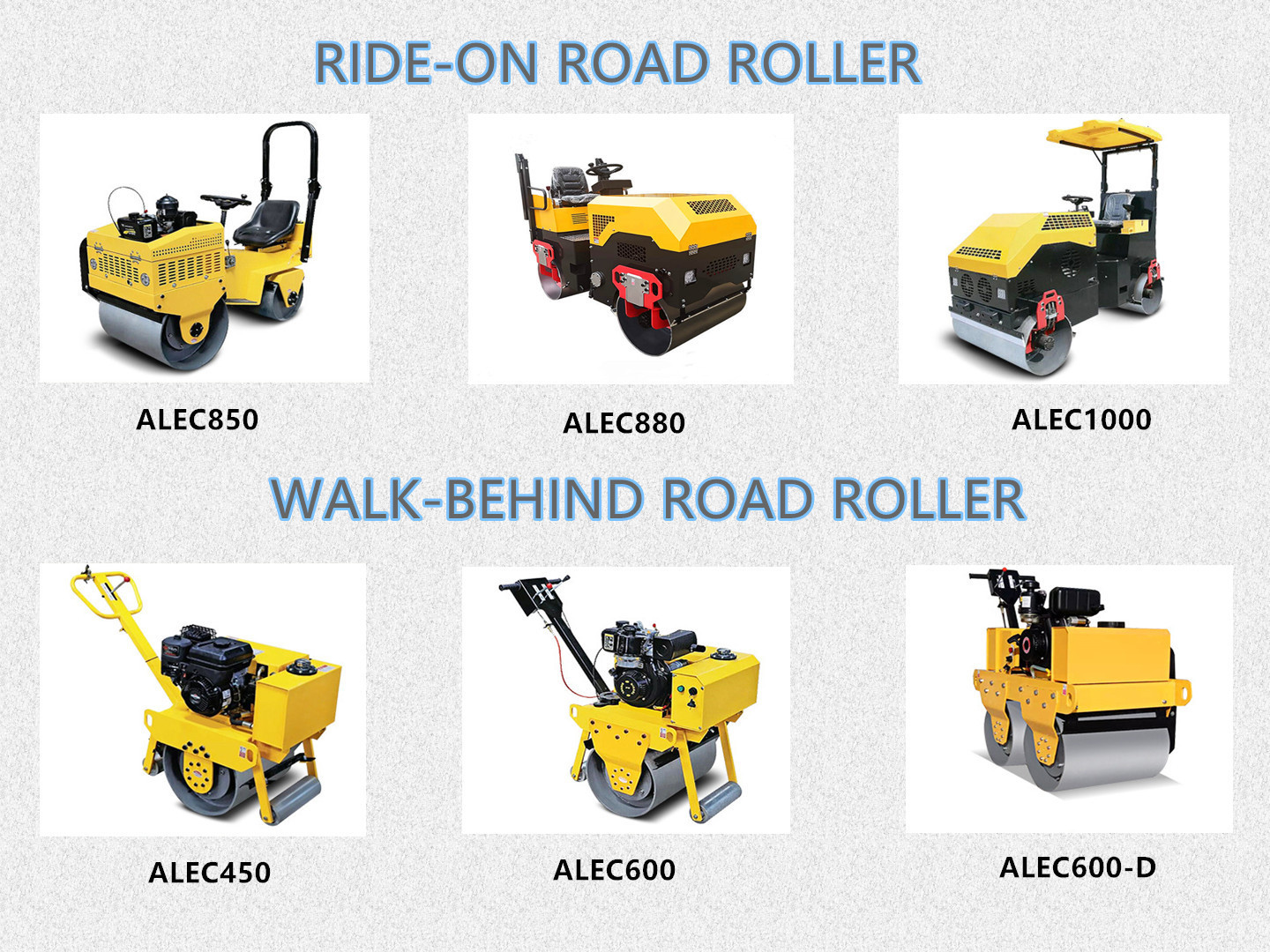 Hot sale pedestrian double drum roller baby Vibrating Road Roller