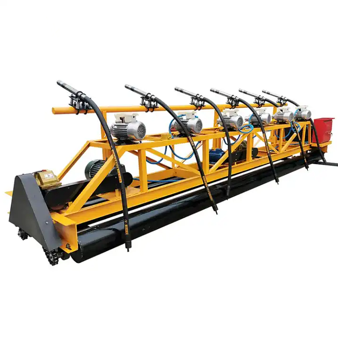 Hot sale construction paving machine Concrete roller paver road levelling screed machine for sale