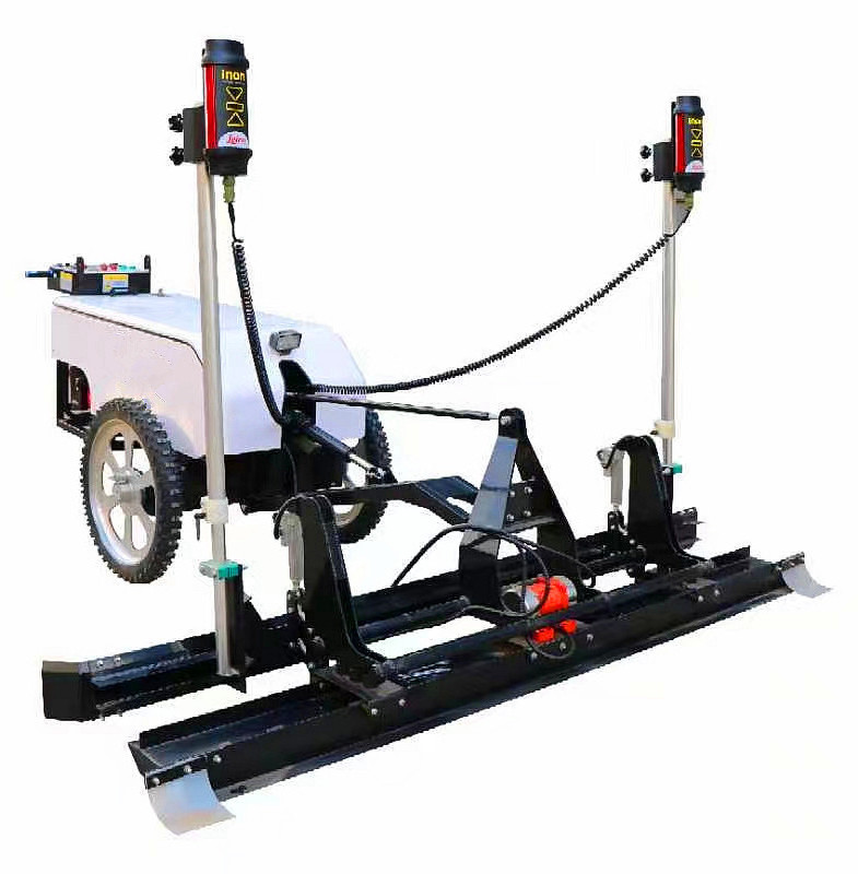 Walk Behind Vibratory Concrete Laser Screed Leveling Machine for Sale