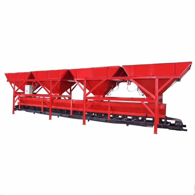 Concrete machinery batcher combined with concrete mixer and concrete mixing plant using