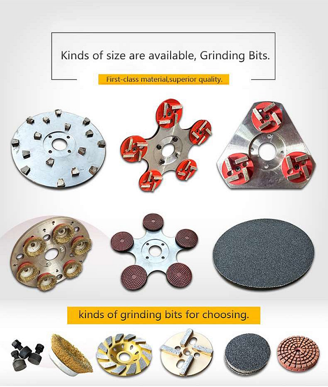 Concrete Grinding Polisher Epoxy Ground Grinding Floor Grinder Marble Floor Polishing Machines Epoxy Grinder