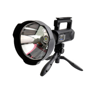 Rechargeable Spotlight Flashlight High Lumens XHP50/P70 Super Bright Led Searchlight Handheld Spotlight for Camping Emergencies