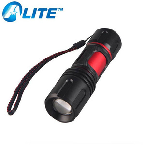 Ultra bright convoy L2 LED flashlight red aluminum 18650 or AAA zoom portable 1200 lumens xml2 led flashlight