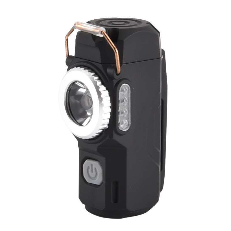 Mini Portable Pen Clip Flashlight Arc Ignition Cigar Torch Wind Proof Arc Usb Rechargeable Mini Torch Lighter