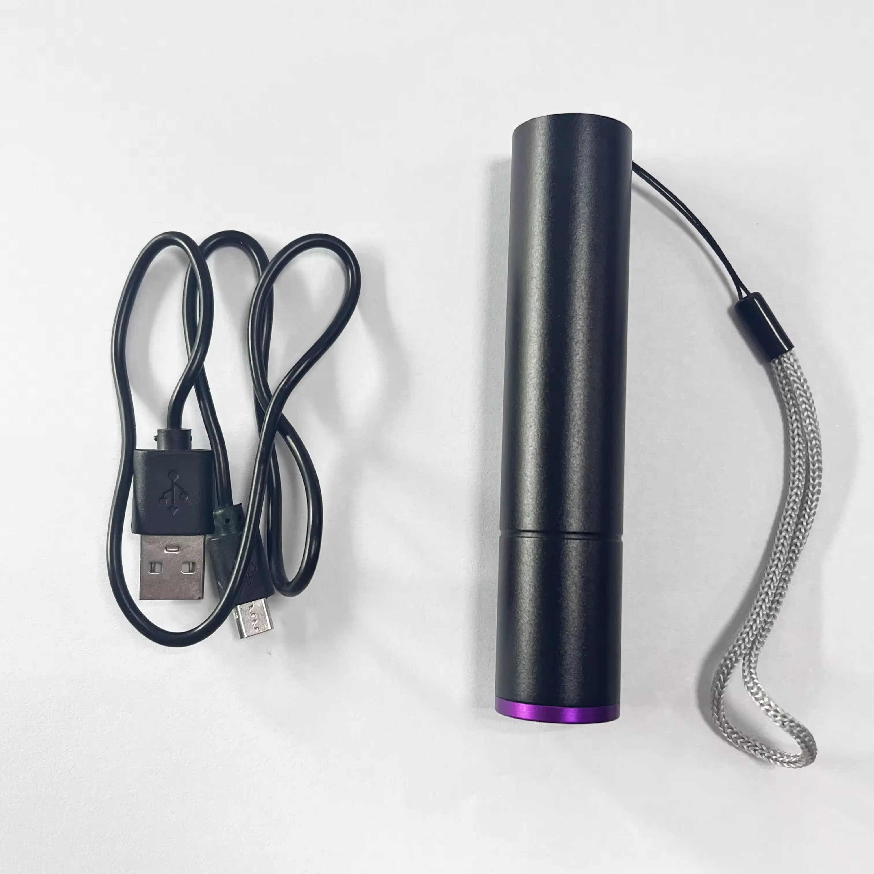 5W UV Flashlight  365nm Rechargeable  Black light Flashlight USB Rechargeable UV Torch