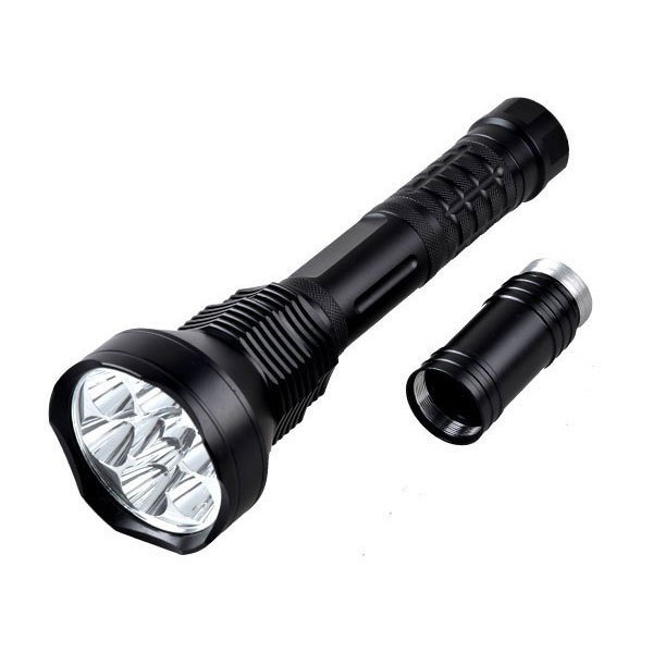 10000Lm High Beam Flashlight 5-Mode XML T6 9 LED Big Torch Light