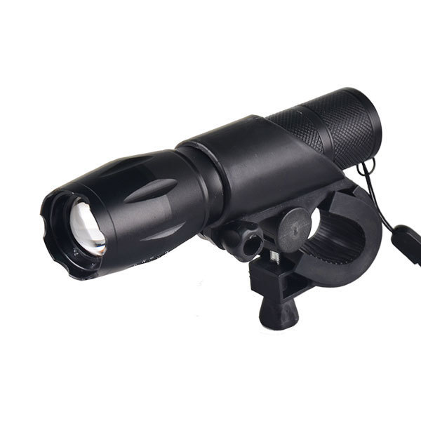 Zoom Bike Flashlight Front Light 800 Lumen T6 LED Bicycle Lamp