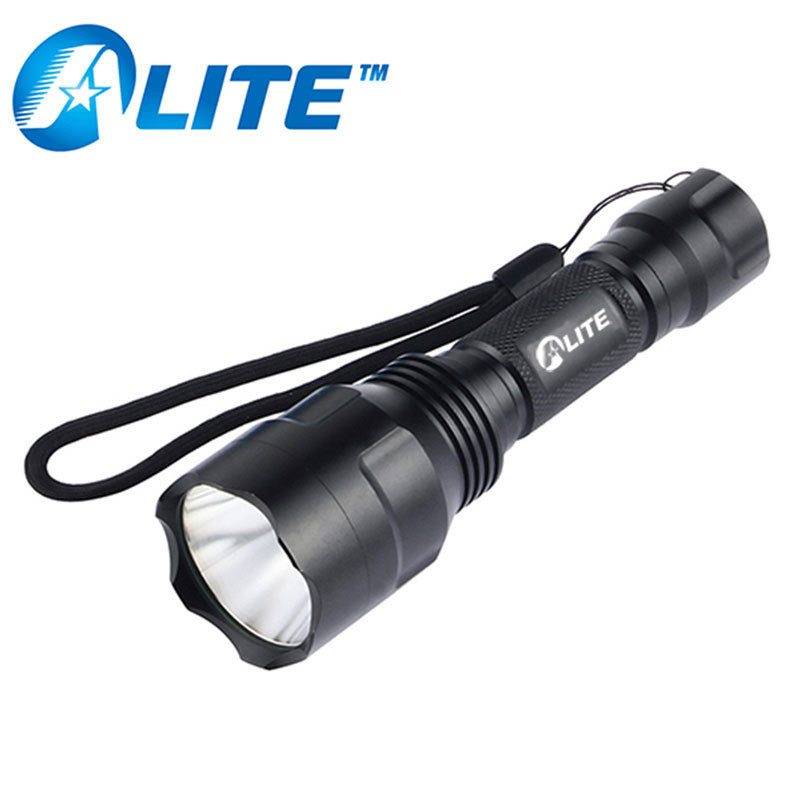 Brightest Waterproof Red Light Torch 1000 Lumens Long Range Red Hunting Light Night Vision Red LED Flashlight