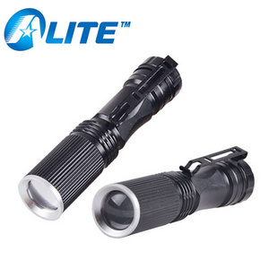 10w Led Flashlight 5000lm Torch Adjustable Focus Zoom Light Lamp High Power LED Mini Flashlight