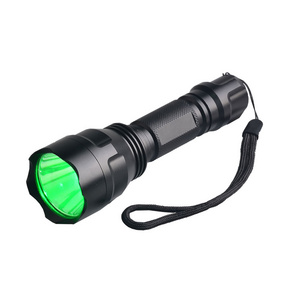 Multi Color White/Green/Red 3W Hunting Tactical Flashlight for Outdoor