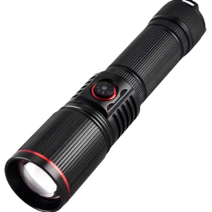 High Lumen Infinitely Dimmable Super Bright USB Flash Light Type C Rechargeable White Laser LED Flashlights With 5 Modes