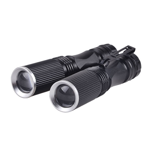 10w Led Flashlight 5000lm Torch Adjustable Focus Zoom Light Lamp High Power LED Mini Flashlight