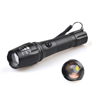 Powerful T6 led light source recharge led torch light brand fenix led flashlight Water Resistant Best Emergency Flashlight