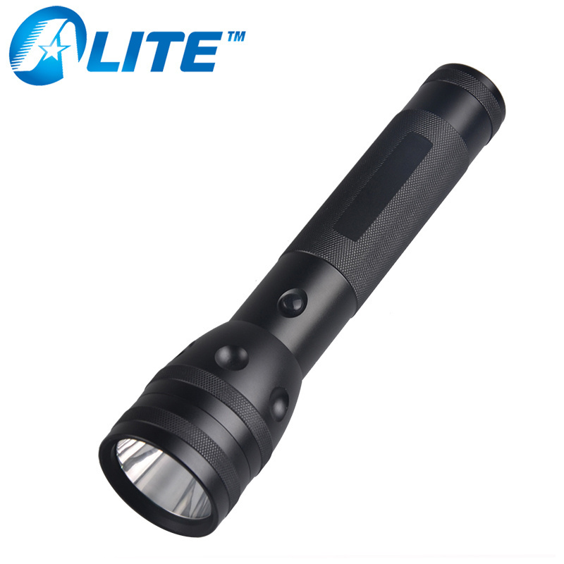 Waterproof High Power T6 LED Heavy-duty 2 Cell D Battery Flashlight with holster