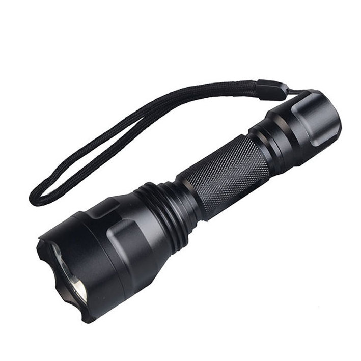 Self Defense Tactical  Hunting Rechargeable Battery Flashlight Torch With Charger