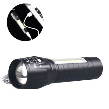 Super Bright USB Rechargeable Mini Portable Torch Light Emergency Flashlight For Outdoor Camping Fishing