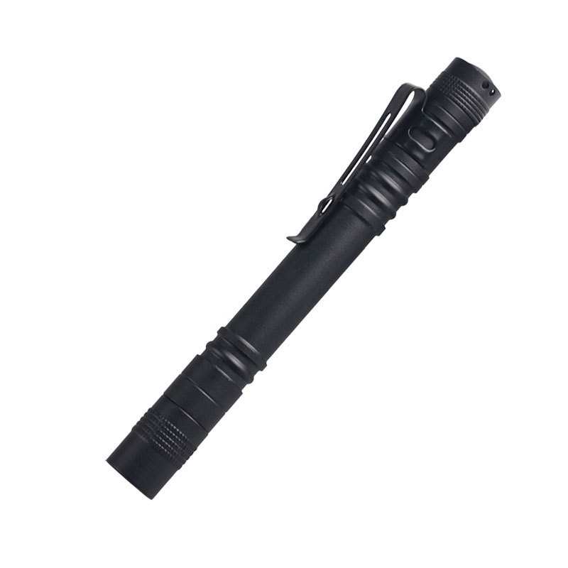 3W Mini LED Pen Light Tactical White Or UV Led Pocket Flashlight Clip Battery Inspection Work Emergency Promotional Gift