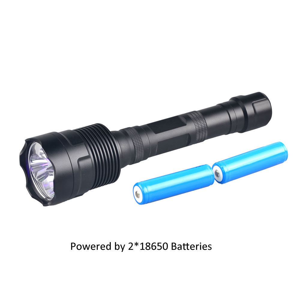 Rechargeable Battery High Power Scorpion 30 Watt Ultra Violet 395nm black light UV Flashlight