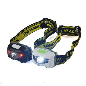 Promotional Head Lamp 3W LED 4 Modes Light 120LM Cheap Headlamp With Red LED