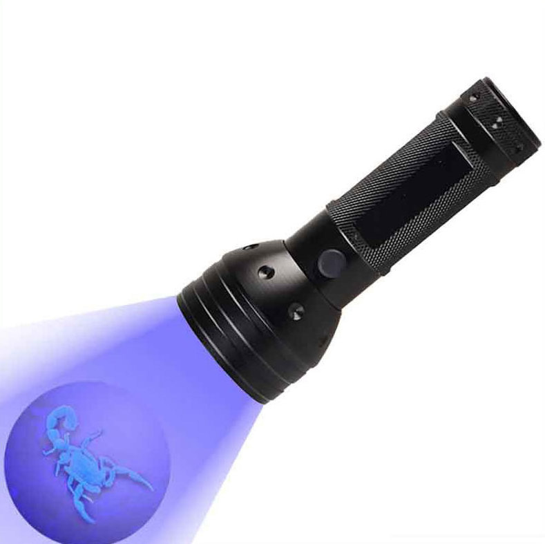 Online Hot selling manta ray flashlight 51 led scorpion 395nm ultraviolet uv flashlight