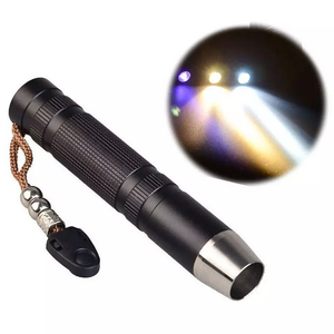 Night Vision Infrared Flashlight High Power Hunting 660nm Red Light + 850nm IR LED Aluminum Alloy Flashlight Professional