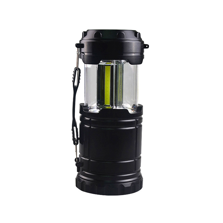 Solar Camping Lantern Portable Tent Camping Light Powerful Battery Magnetic Foldable Hanging Hook For Emergency Hiking Campsites