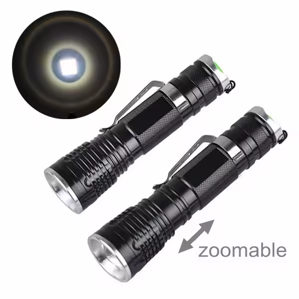 High Power Led Flashlight Super Bright Long Range Torch Rechargeable Powerful Outdoor Hand Lamp Camping Lantern