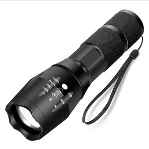 TMWT Zoomable LED Aluminum Alloy Flashlight XML-T6 Tactical Waterproof IP68 Torch for Emergency Camping Outdoor Hunting Camping