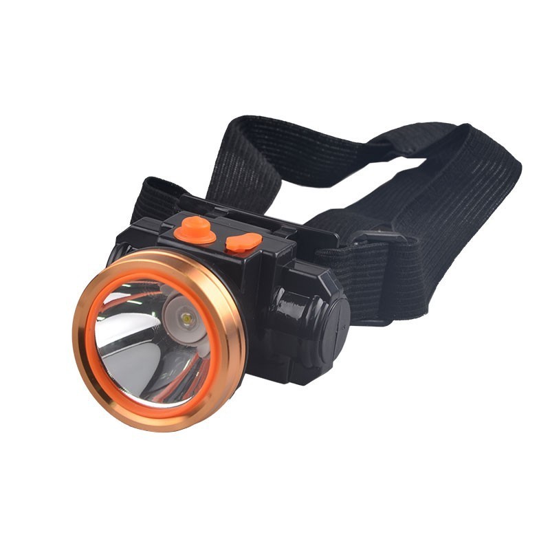 Super Bright 3W 2Modes Miner Detector Headlamp Torch Powerful Head Mounted Miner Lamp Flashlight