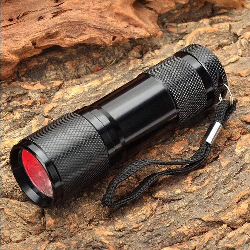 Reading Astronomy Star Maps Preserving Night Vision 625nm 9 Red LED Flashlight