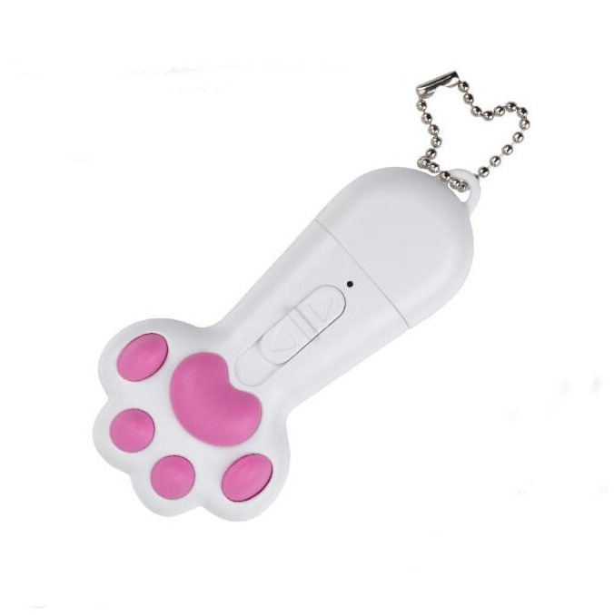 Funny cat Pointer Exercise Interactive Pet Toy 3-in-1 Charging Cat Paw Shape Laser Pointer Pen Interactive Cat Toy