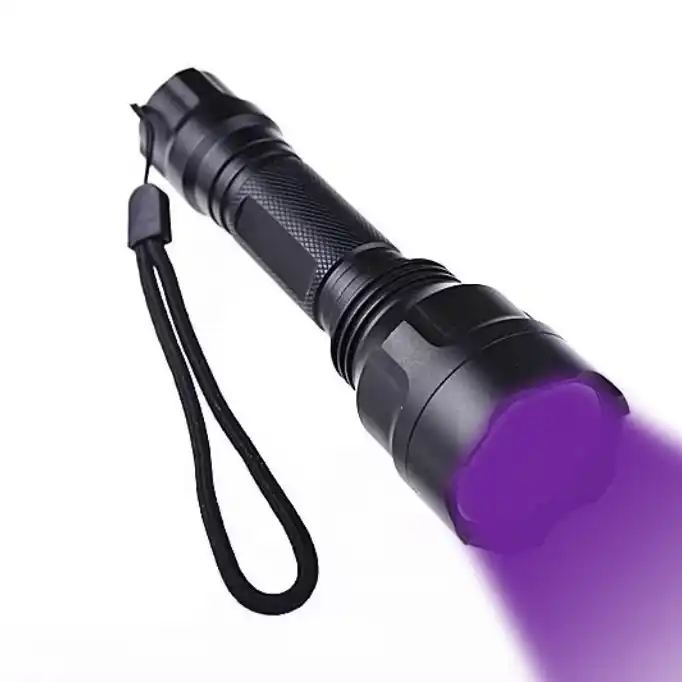 Powerful Hunting Rechargeable Blacklight 395nm 365nm 10w Convoy C8 UV Flashlight Torch For Gems Catch Scorpion