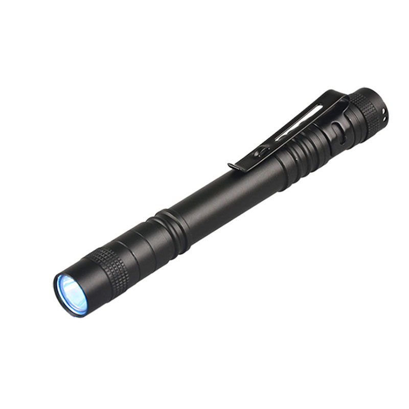 New Arrival pocket 395nm Jewelry Detector UV Flashlight Led Aluminum Alloy AAA Battery UV Pen Light