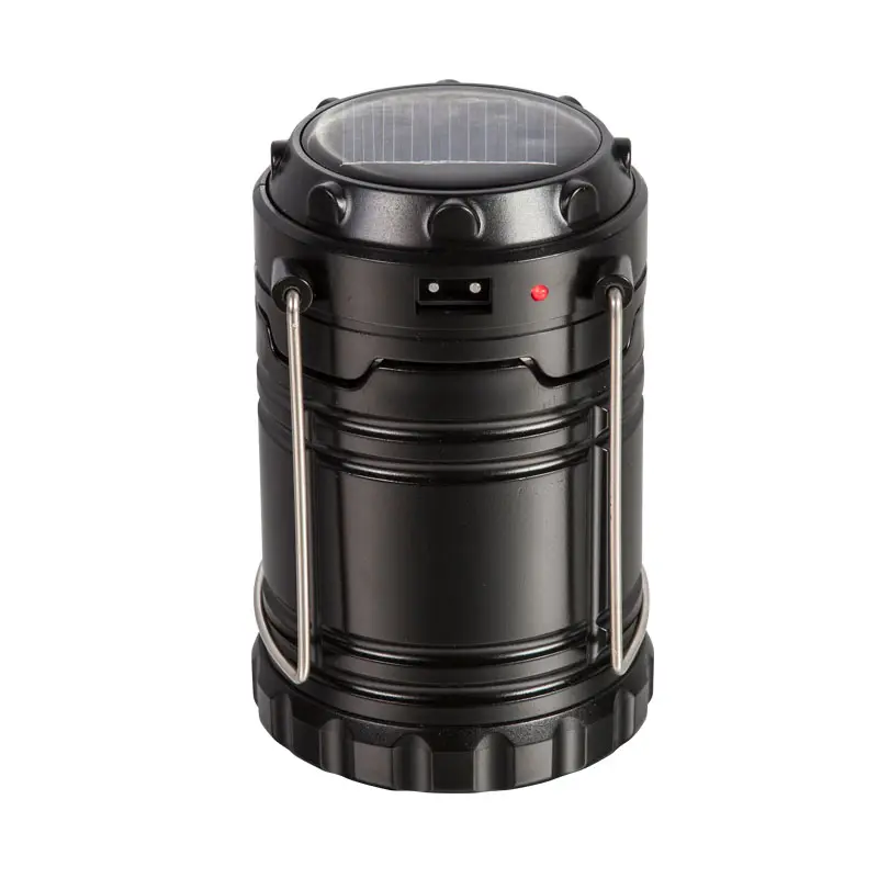 Solar Power Rechargeable 6LED Pop Up Camping Lantern