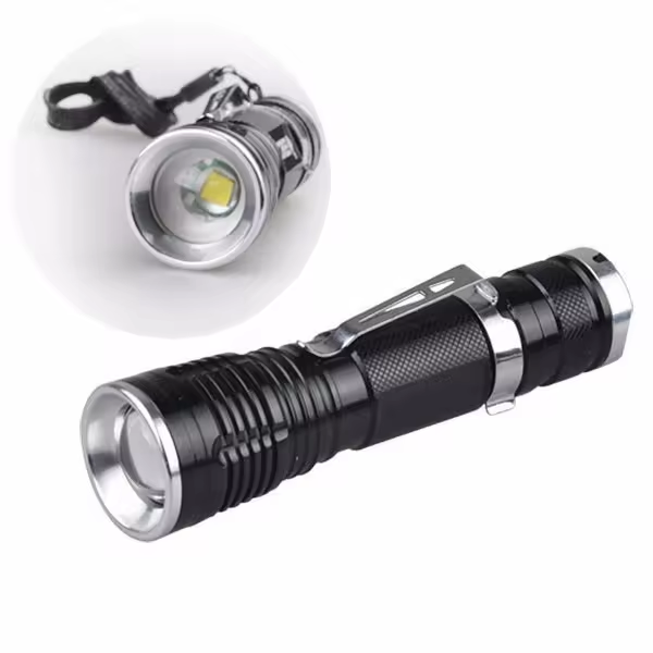 High Power Led Flashlight Super Bright Long Range Torch Rechargeable Powerful Outdoor Hand Lamp Camping Lantern