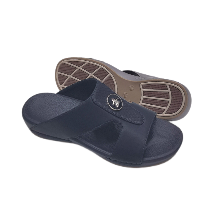 Middle Eastern Slippers New Large Size Slippers For Outer Wear Pu Material Soft-Soled Shoes Saudi Arabian Men'S Sandals