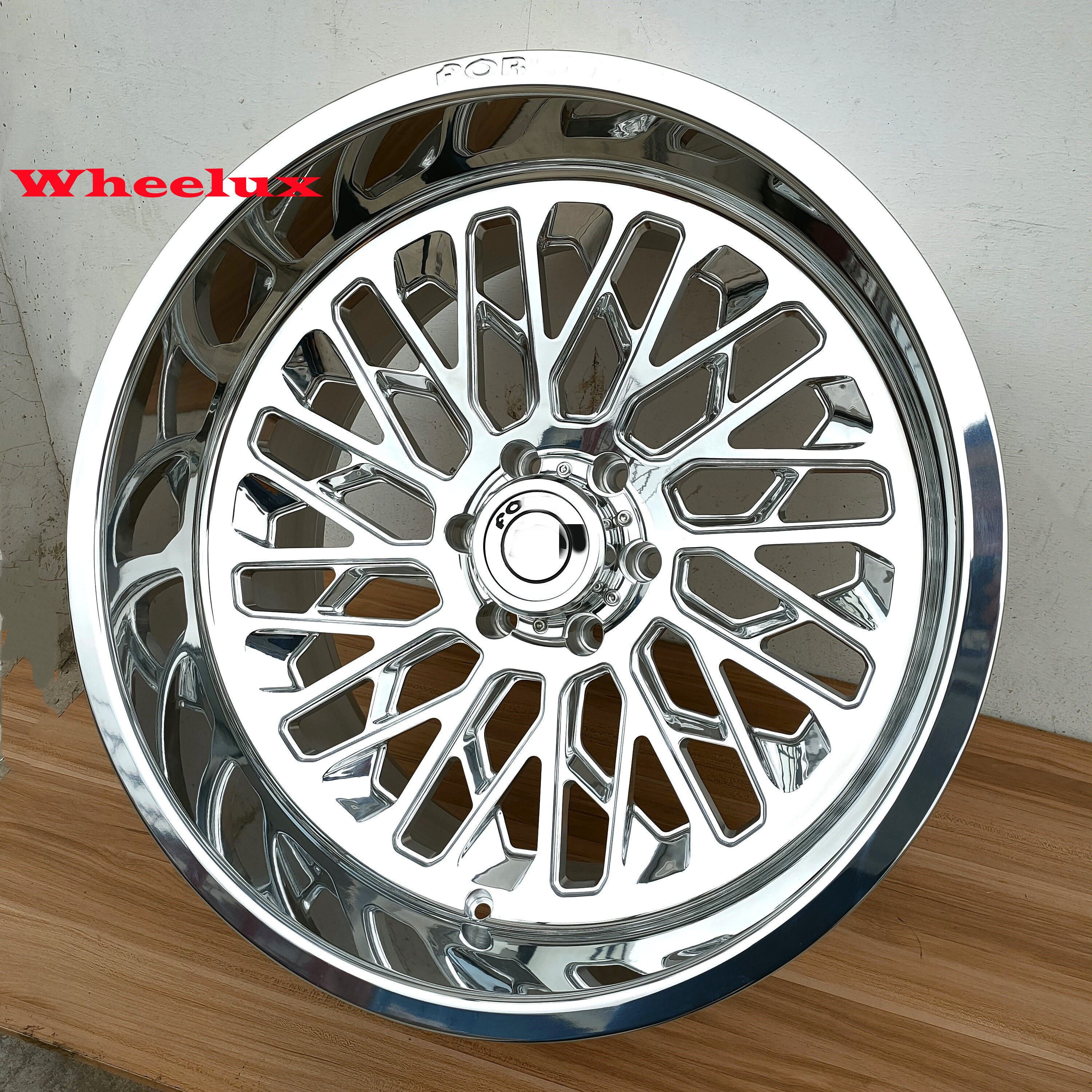 Custom monoblock 20 22 24 26 inch chrome painted polished big forged truck wheels rims for dodge ram 1500 2500 3500 truck wheels