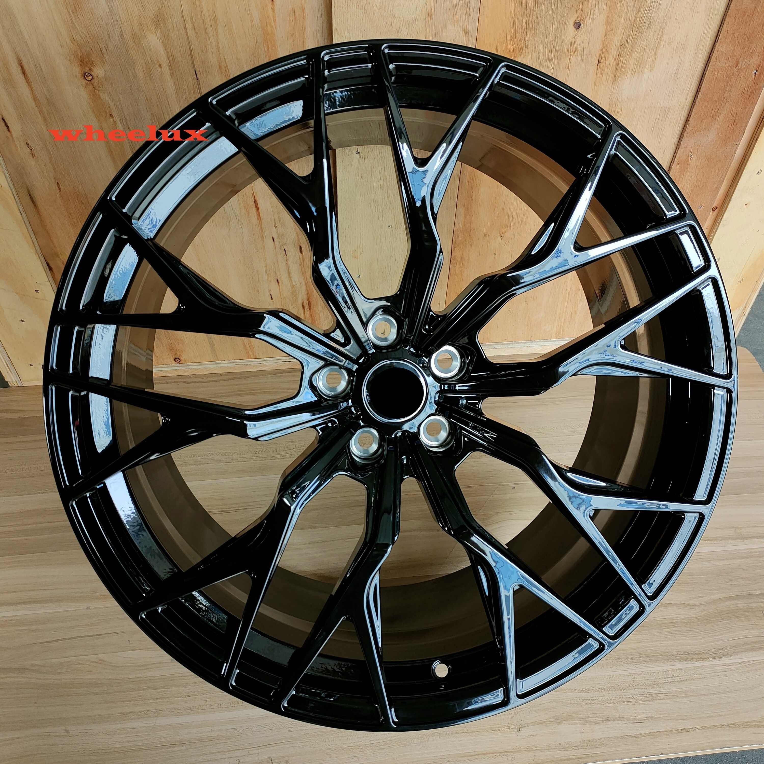 wheelux 18 19 20  21 22Inch Alloy Wheel Black  forged  Rims   for BMW M3 M4 Z4 328 M8 M5 330 X5 X6 wheels