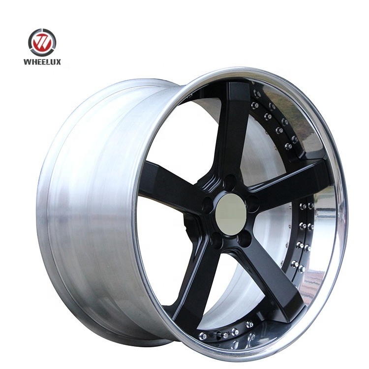 5, 6, 7 spokes forged car wheel rims PCD5x112