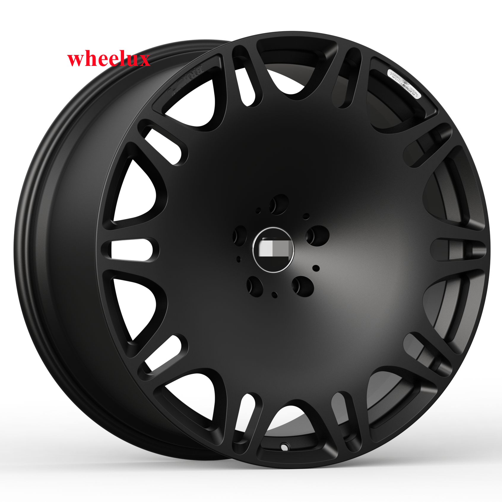 custom 19 20Inch 5x112 Front Lip Gloss Black Multi Spoke One Piece Forged Alloy Wheel For  Mercedes Benz aybach Brabus rims