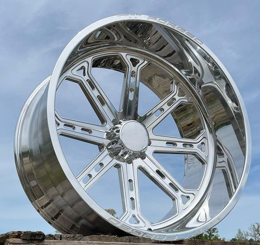 HOT sale chrome brushed polished silver Deep Lip 20x14 22x10 22x12 22x14 24x12 24x14 26x SUV truck car wheels with China factory