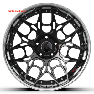 Aluminum  5 Hole 2-piece Structure Passenger Car Alloy Wheel Rim 19inch Concave Wheels For  Corvette C8 C7 ZR1 Z06 C6 C5 rims